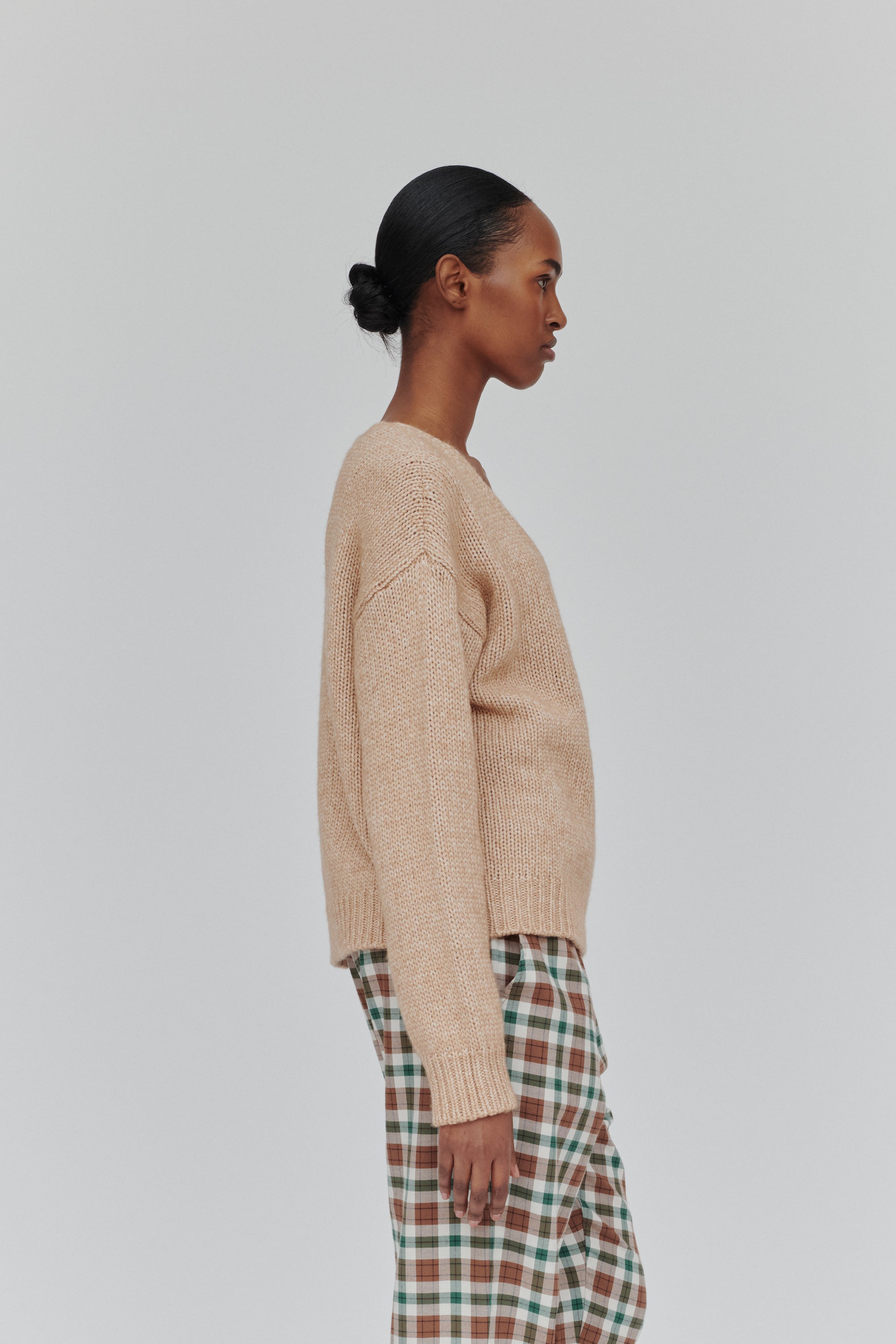 Basic Apparel Kerala V. Sweater Sweaters 473 Rugby Tan